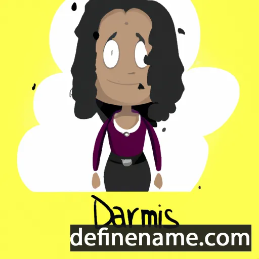 Dâmaris cartoon