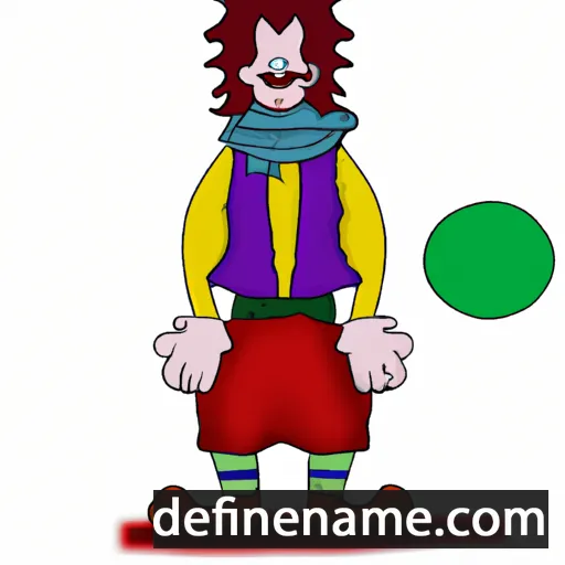 cartoon of the name Dâmaso