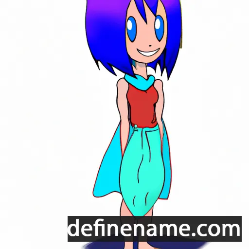 cartoon of the name Dal-rae