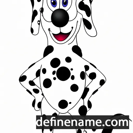 cartoon of the name Dalmatius