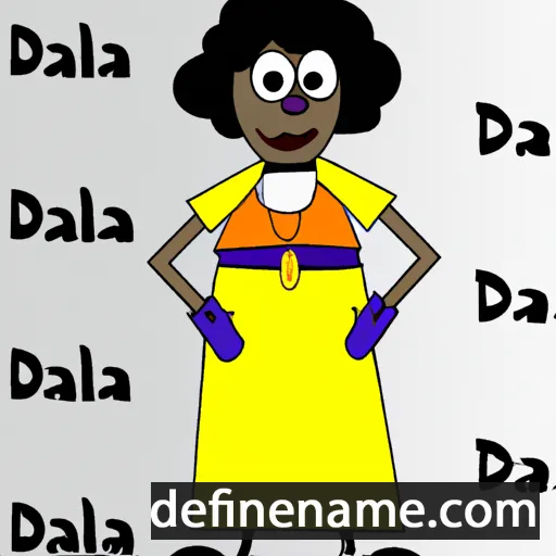 Dalonda cartoon