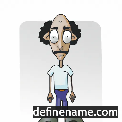 cartoon of the name Damásio