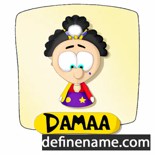 Dama cartoon