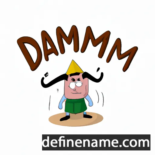 cartoon of the name Damamli