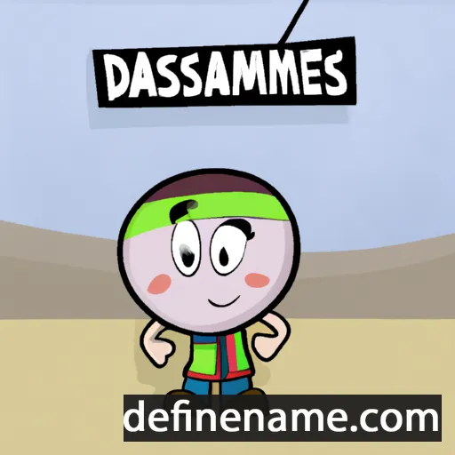 cartoon of the name Damascus