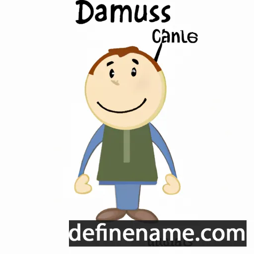 Damasius cartoon