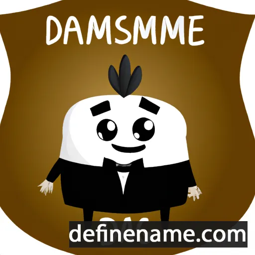 cartoon of the name Damask