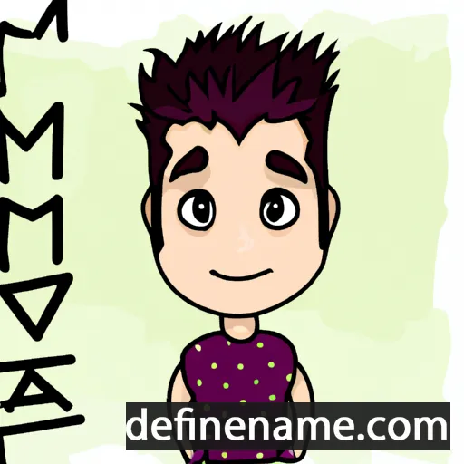 Damiann cartoon