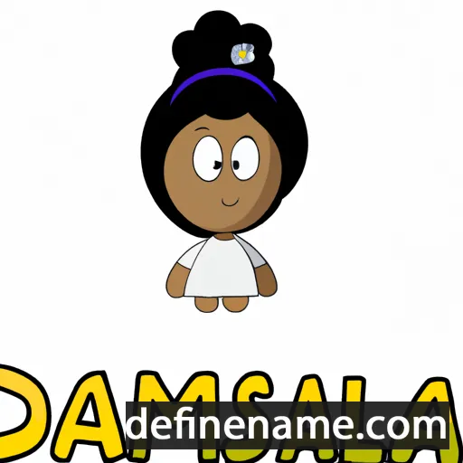 Damisia cartoon