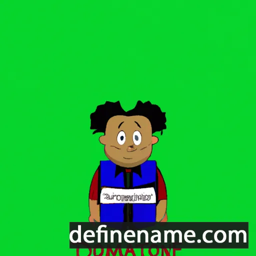 Damontae cartoon