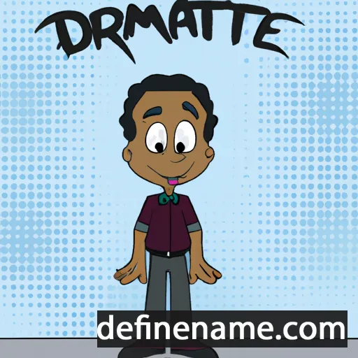 Damontre cartoon