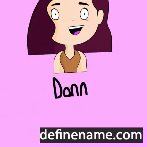 Danah cartoon