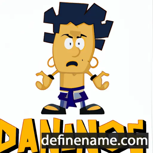 cartoon of the name Danaos