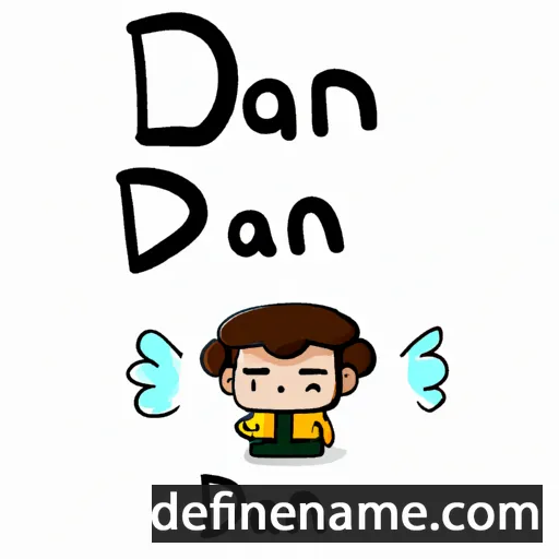 cartoon of the name Dandan