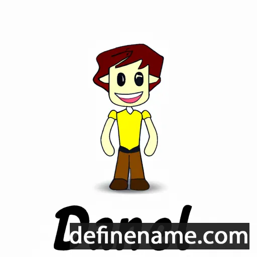 cartoon of the name Daneel