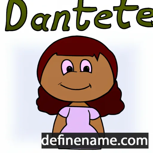 Danetta cartoon