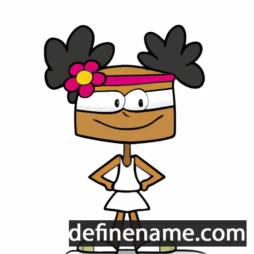 Daniéla cartoon