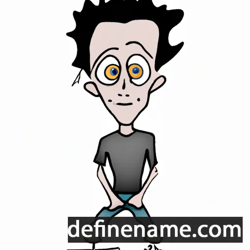 cartoon of the name Daniko