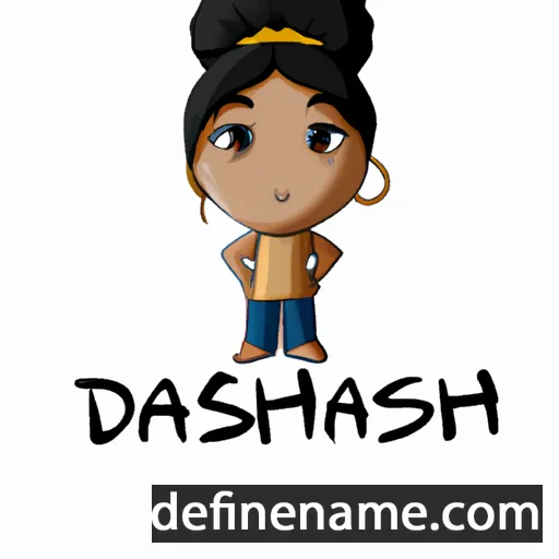 Danisha cartoon