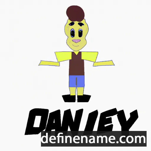 cartoon of the name Dannery