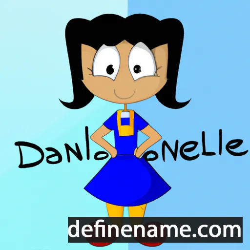 Danniella cartoon