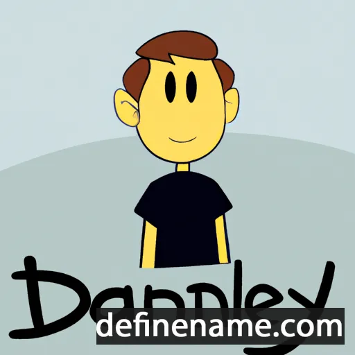 cartoon of the name Dannyel