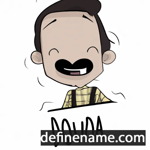 cartoon of the name Daoud