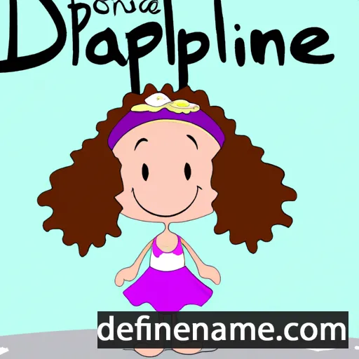 cartoon of the name Daphnie