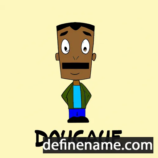 cartoon of the name Daquane