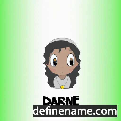 cartoon of the name Daráine