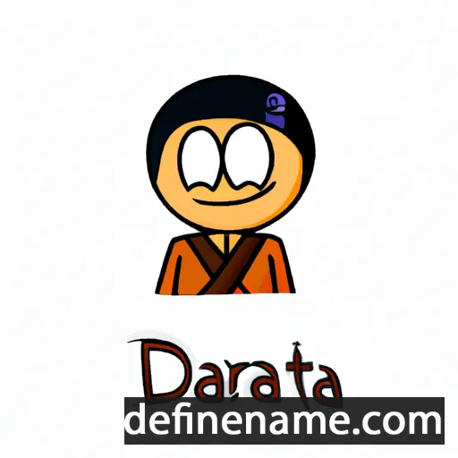 cartoon of the name Darata