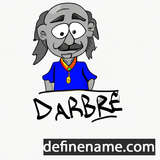 cartoon of the name Darbe