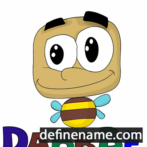 cartoon of the name Darbee