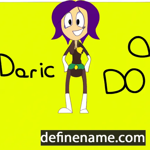 Darci cartoon