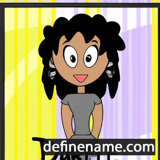 cartoon of the name Darelle