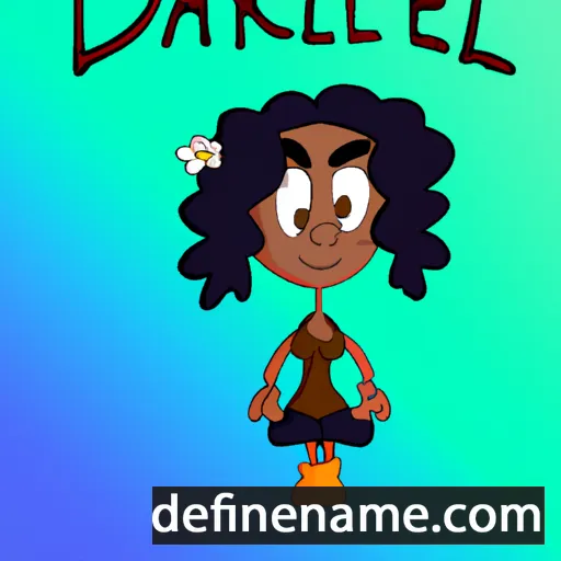 cartoon of the name Darelle