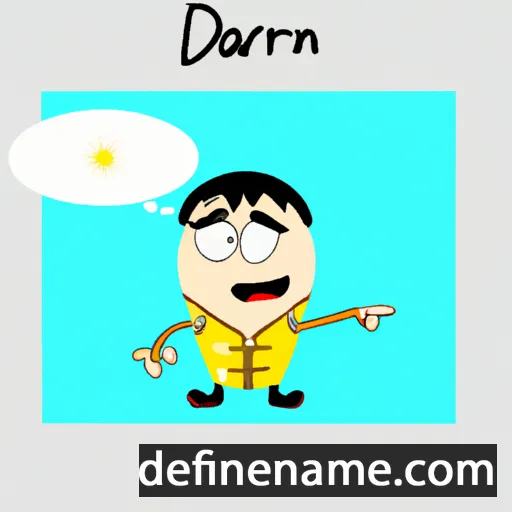 Darispan cartoon