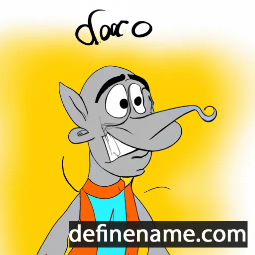 Darjo cartoon