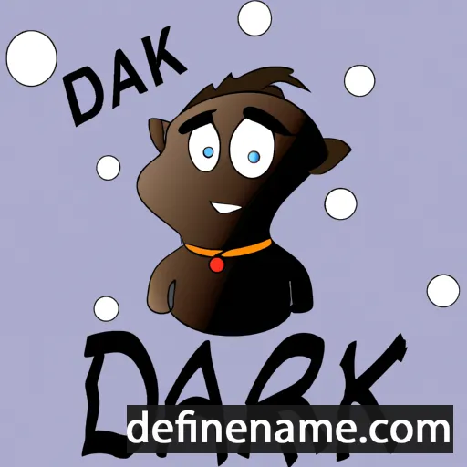 cartoon of the name Darka