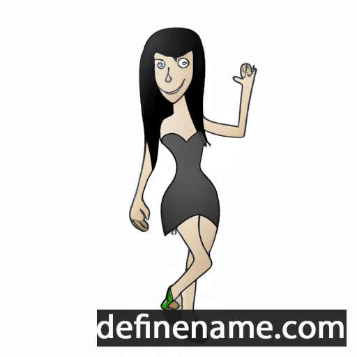 cartoon of the name Darlena