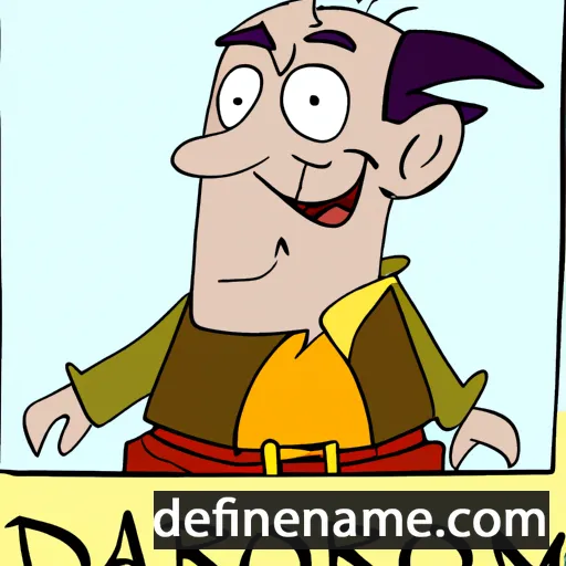 cartoon of the name Daromir