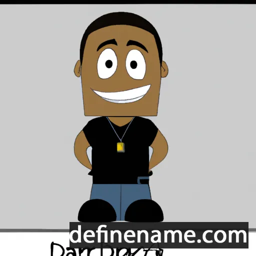 cartoon of the name Darrick