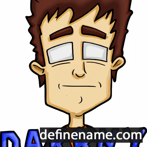 cartoon of the name Darryn