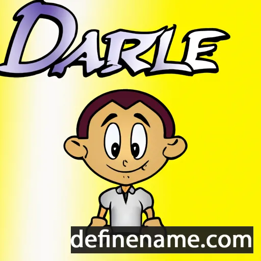 cartoon of the name Daryle