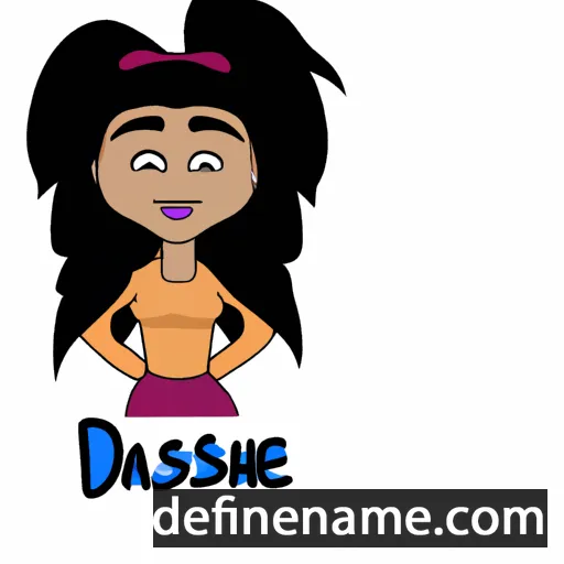 Dashae cartoon