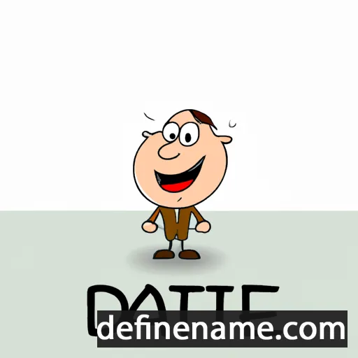 cartoon of the name Dative