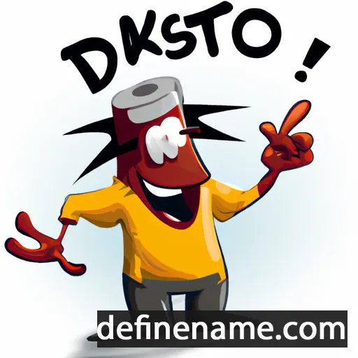 cartoon of the name Datsko