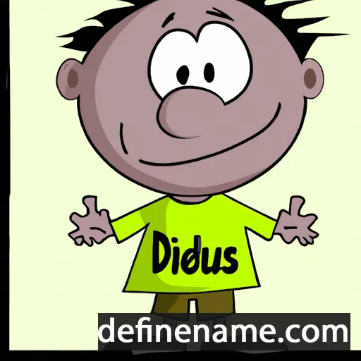 cartoon of the name Datus