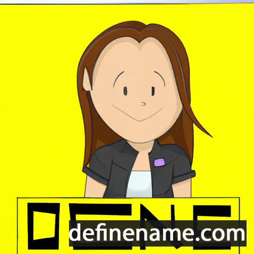 Deanne cartoon