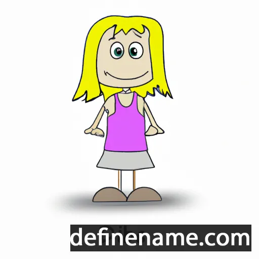 Debbi cartoon